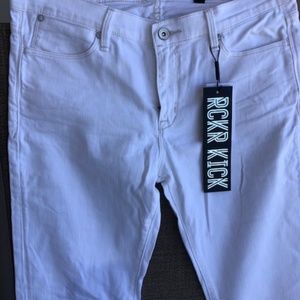 Calvin Klein Classic White Denim Jeans - New with tags